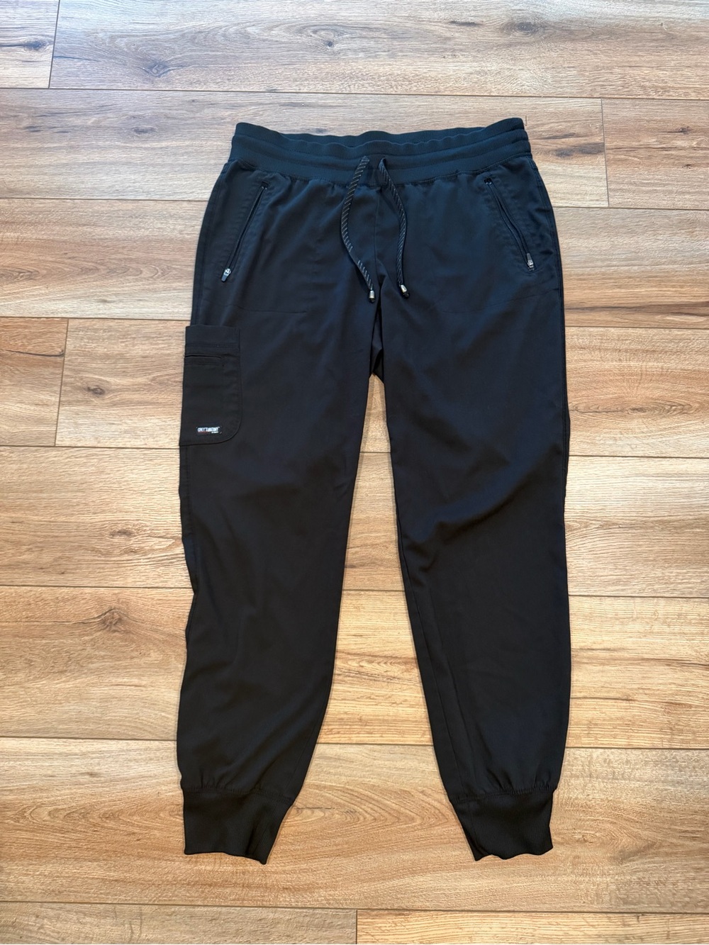 Grey's Anatomy Women’s Black Jogger Scrub Pants Size Medium